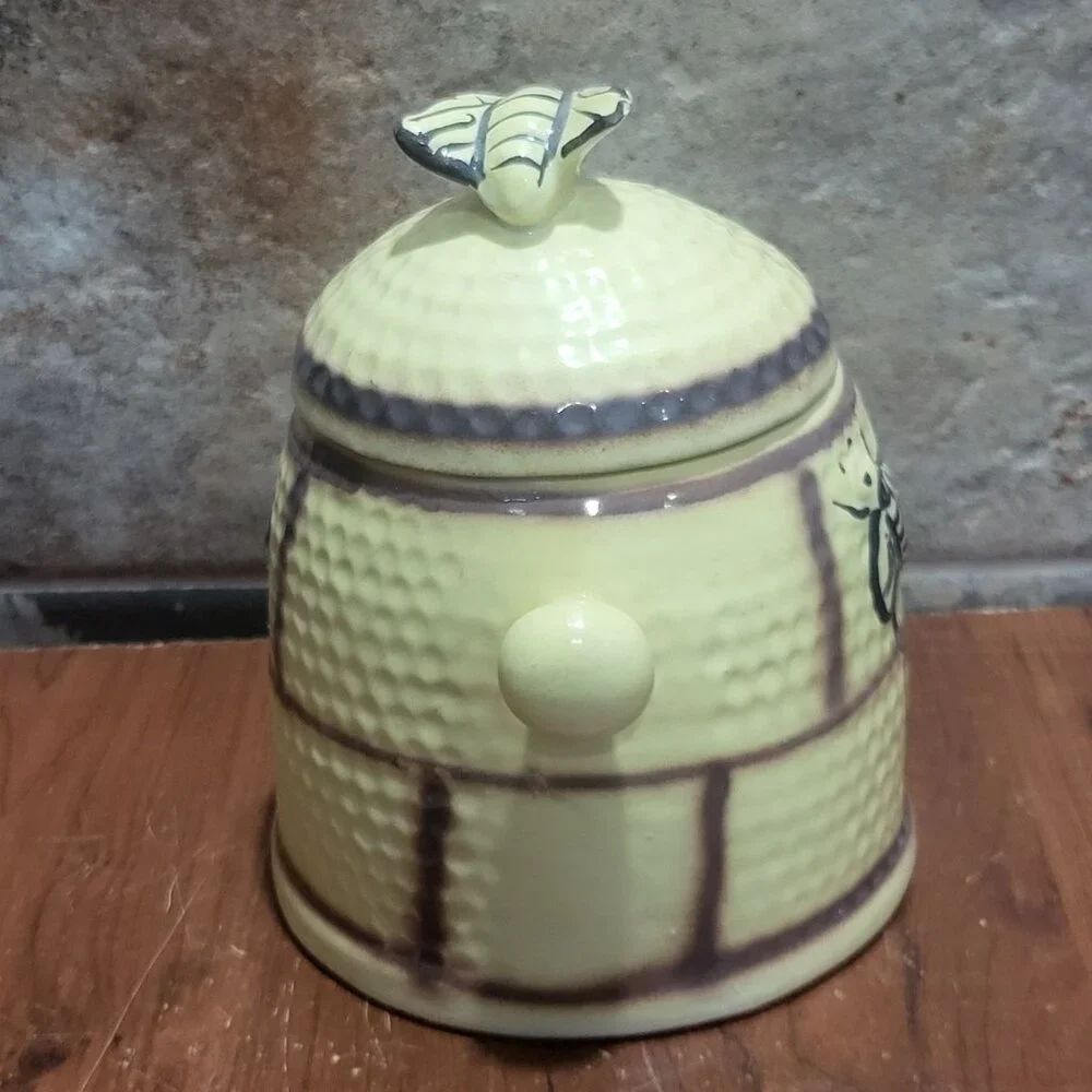 Vintage House of Webster Ceramic Beehive Jar